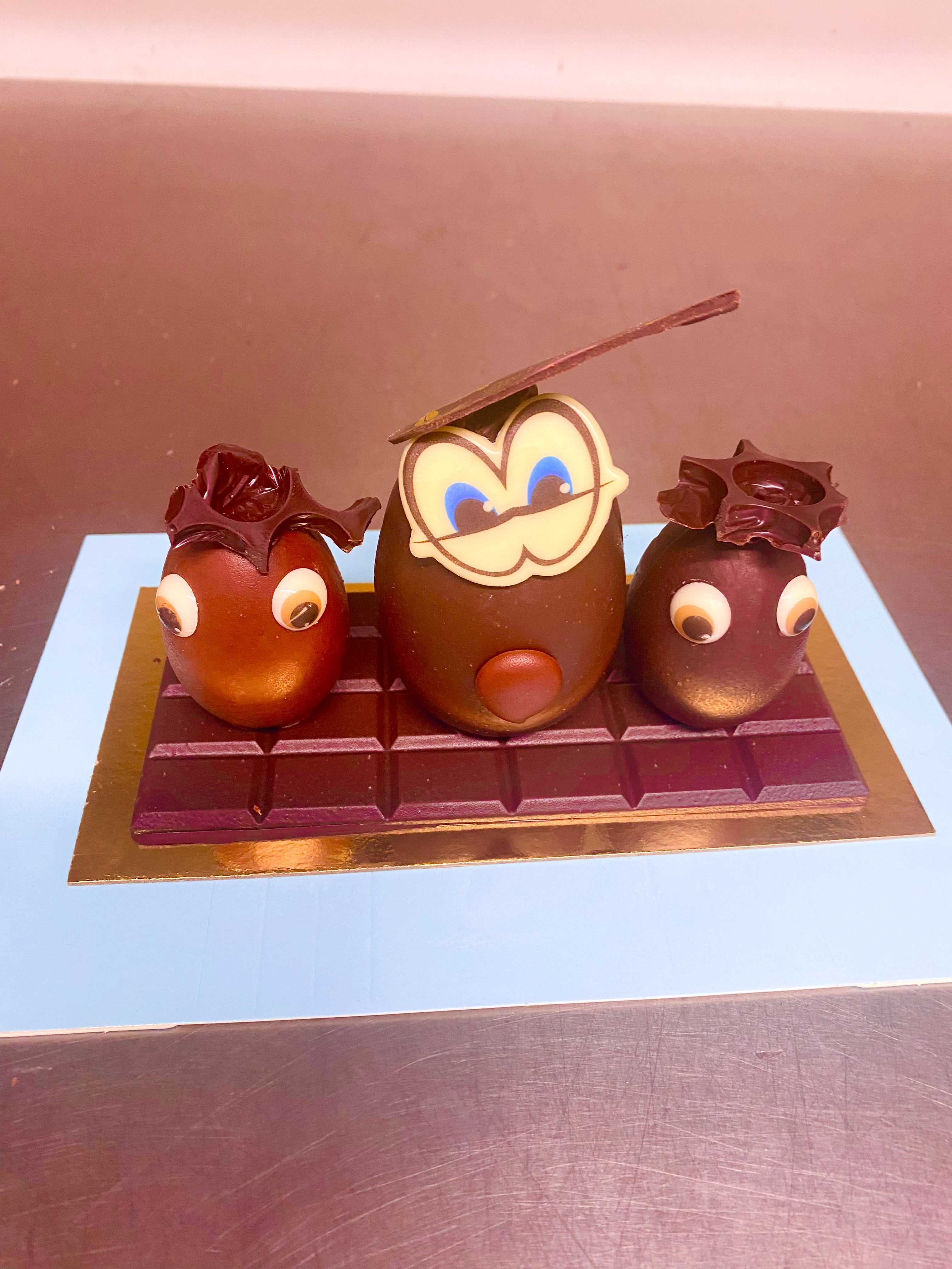 Assortiments d'œufs praliné
