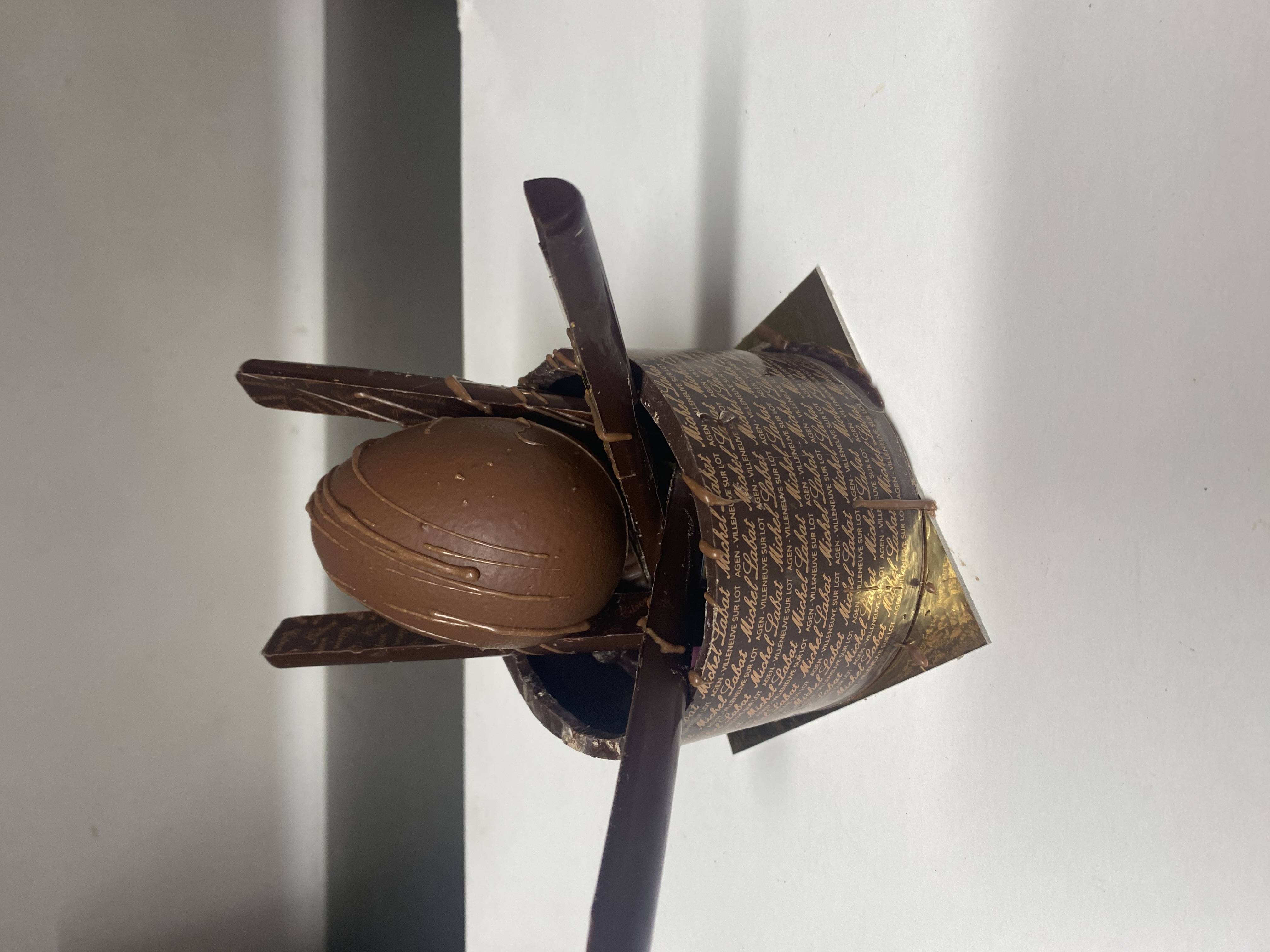 L'œufs dans sa boite